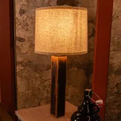 Charr™ Wooden Table Lamp
