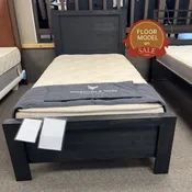 Acacia Phillipe Ash Grey Twin Bed Floor Model
