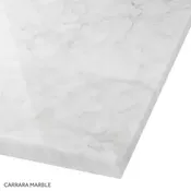 D&J under Mount sink DJS72522M 49 in. W x 22 in. D Cultured Marble White Rectangular Single Sink Vanity Top in Everest DISPLAY MODEL