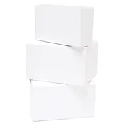 12″ X 4″ X 4.5″ Box Single Wall White
