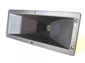 4" x 10" Plastic 1 3/8" Screw-On Horn Replacement For Speaker Cabinet