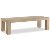 Abaso Dining Table, Whitewash Rustic by Four Hands