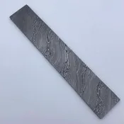 10" Quality Handmade damascus Steel Blank billet with 4.8mm thickness DE-0053