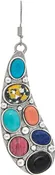 Artisan Inspired Stone Gems Earrings