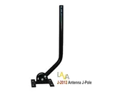 LAVA Mounting J-Pole, Universal J-Pole with mounting hardware