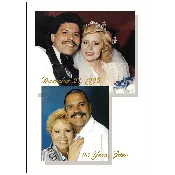 25th Wedding Anniversary Party Invitation, Style 1S