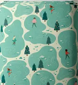 100% Organic Cotton 44"-45" - Bright Holiday