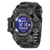 Activa Armour X Invicta Men's Digital Watch - 50mm. Camouflage, Black (ACW8050MC-003)
