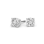 0.77 CTW Classic Diamond Stud Earrings
