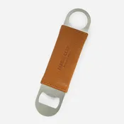 Bottle Opener Leather-Wrapped
