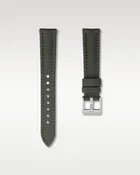 Army Green Sailcloth Strap 18mm