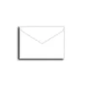 Blank Reply Envelopes 100% Recycled White