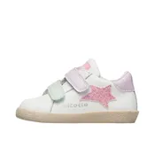 Alnoite Sneaker in White and Pink