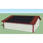 IronRidge XR Flush Mount Racking Kit for 24 Solar Panels, 3×8 Portrait (40mm)