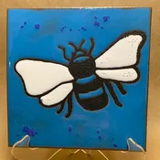 6x6 Bee Trivit/Tile(Blue)