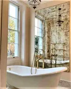 1 Antique mirror Tile for Kathie M