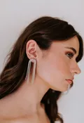 Cairo Earrings | Untamed Petals — Strike Bridal Bar