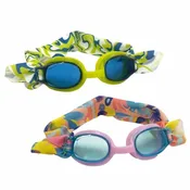 Aqua Swim Leisure Freestyle Goggles – Assorted Fabric & Mesh Design
