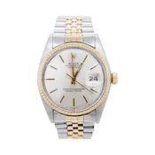 1979 Oyster Perpetual Date Just 16013 Rolex Watch 18k Gold & Stainless Steel
