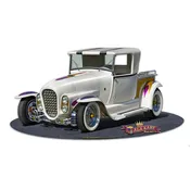 Ala Kart Metal Laser Cut Out AVAILABLE IN TWO SIZES by artist Larry Grossman