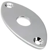 Allparts AP-0615-010 Football Jackplate - Chrome