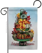 Autumn Tower Garden Flag