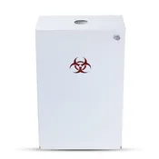 2.5 Gallon Cabinet Powder Coated White