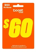 30 day $50 Unlimited Calls, Text, and 50GB Data Boost Mobile ON NEW NETWORK (NON REFUNDABLE)