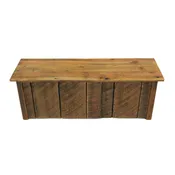 Barnwood Blanket Storage Chest