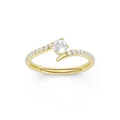 10K 0.45 CT Lab Grown Diamond Ring