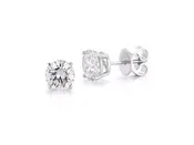 1.09ctw Round Diamond Studs