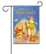 100-Acre Harvest Pooh – Garden Flag – 12.5” x 18”