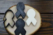 Awareness Ribbon Bath Bomb Mold