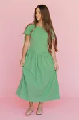 Addilyn Dress-Green