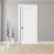 1 Panel Shaker Interior Modern Door Miami FL | MDF Primed Slab or Prehung