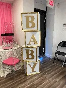 Baby Blocks - Gold — Karley's Rentals