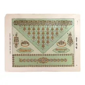 Vintage Indian Jewelry Green Metallic Jewel Print — Layla Brooklyn