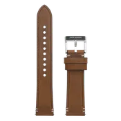 20mm Leather Watch Strap - Tan