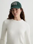 AG Julia Long Sleeve Essentials Rib Top
