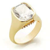 Cushion Half Bezel Diamond Bridge Engagement Ring #Z4129C