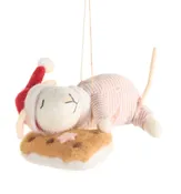 5.5" Sleeping Mice Ornament