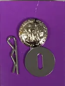 13 Pack of Chrome Commonwealth Buttons with Toggles and Washers
