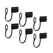 1L Straw Lid Cap Cover – 6-pack