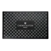 Black Checker Chewy Vuiton Placemat