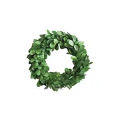 6" Round Boxwood Wreath