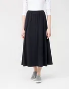 29"-33"-35"-37"-39" Jersey Aline Skirt with Elastic Waist and Stitched Seams