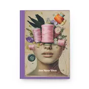 Artistic Hardcover Journal - 'Sew Many Ideas' with Crafting Themes