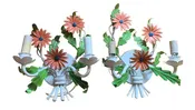 1950's Tole Italian Sconces (PAIR)