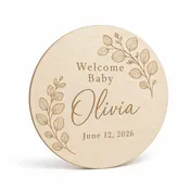 Baby Birth Announcement Plaque