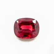 2.88 CT Cushion Cut Garnet